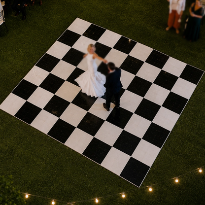 Black & White Traditional Dance Floor